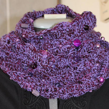 Bejeweled Cowl