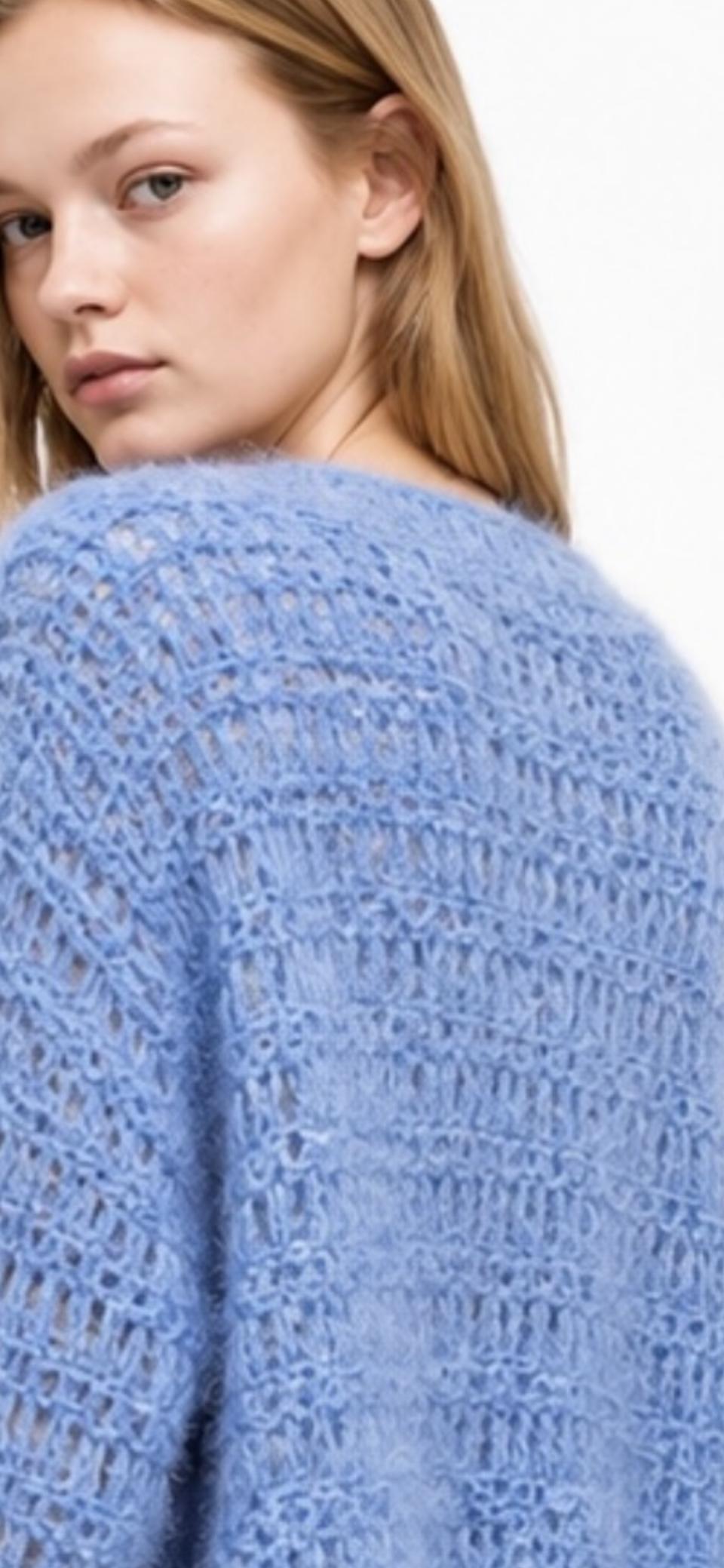 Bluebell Crochet Cardigan
