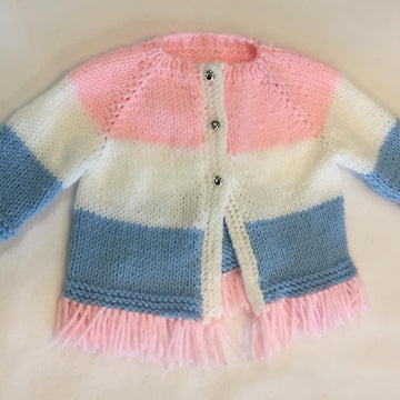 Fringed Baby Jacket