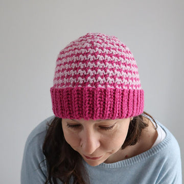Houndstooth Hat