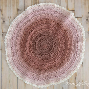 Layer Cake Round Baby Blanket
