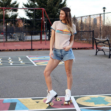 Sunset Ringer Tee