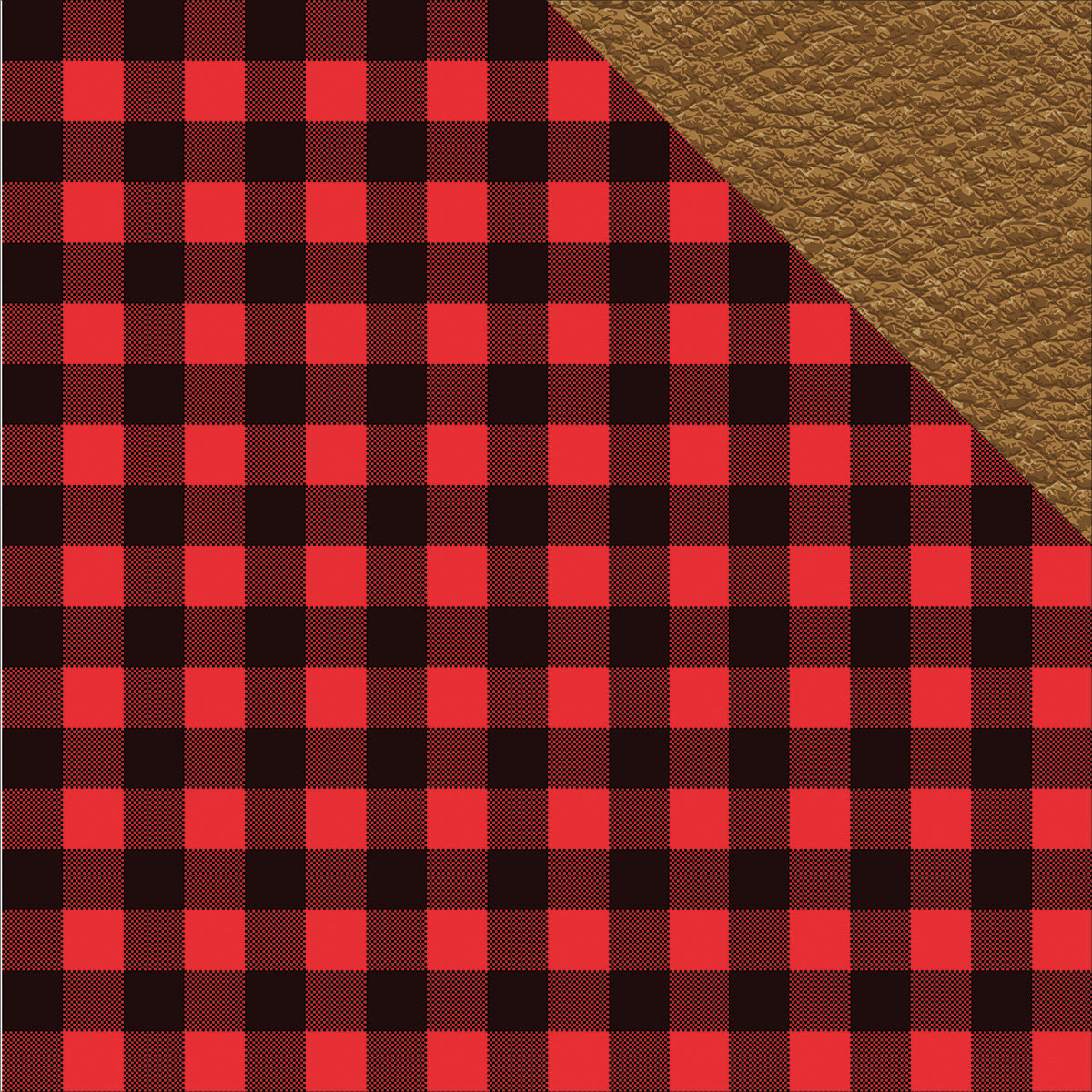 Reminisce Hunter's Paradise Double-Sided Cardstock 12"X12" 25/Pkg - Hunter's Plaid