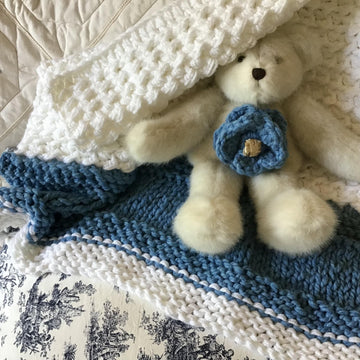 French Village Baby Blanket