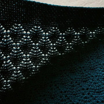 Deep forest baby blanket