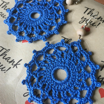 39. Flower earrings