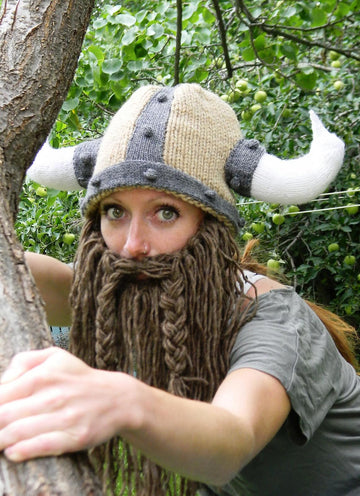 Bearded Viking Helmet