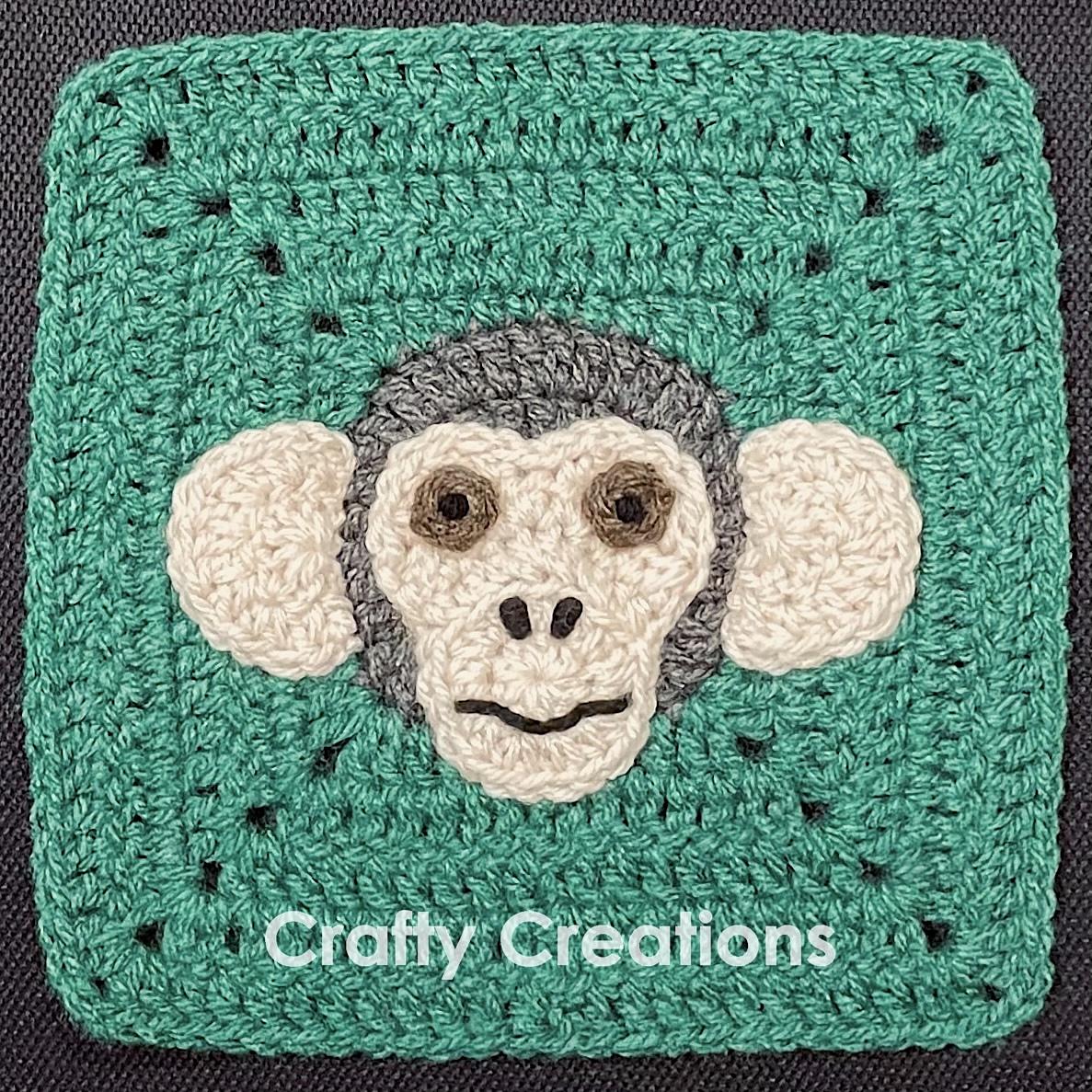 Chimpanzee Granny Square