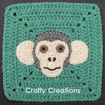 Chimpanzee Granny Square