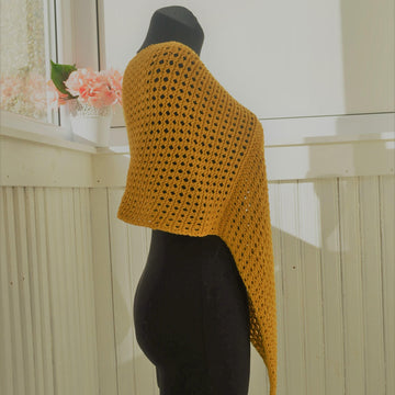 Knitted Poncho1