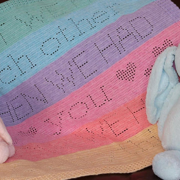 First we had...Filet Baby Blanket