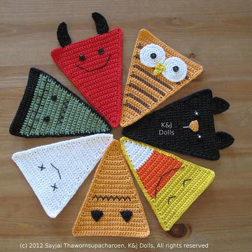 Halloween Bunting Crochet Pattern
