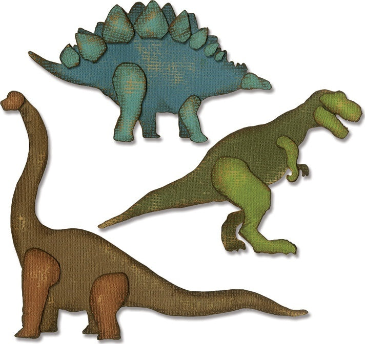Sizzix Thinlits Dies By Tim Holtz - Prehistoric
