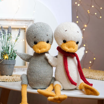 Knitting Pattern: Goose toy