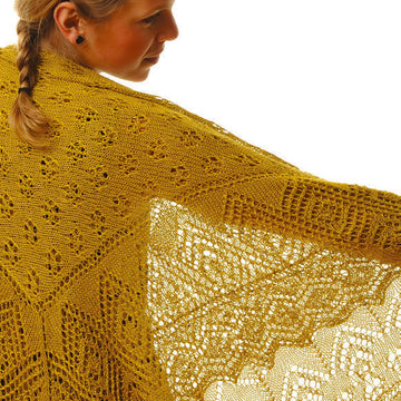Cypress Shawl in BC Garn Jaipur Fino - K3065BC J - Downloadable PDF