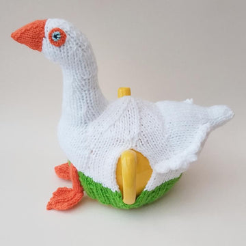 White Embden Goose Tea Cosy