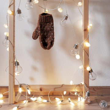 Crackling Fire Mittens