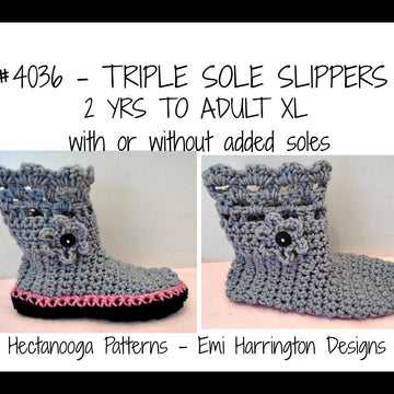 2046 Triple Sole Slippers