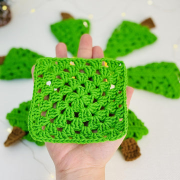 Granny square christmas tree