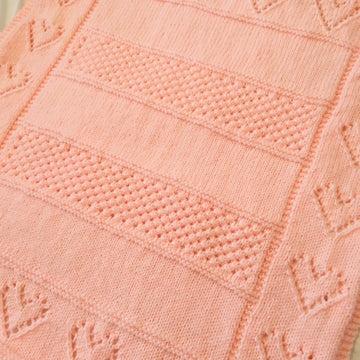 Heart Border Blanket