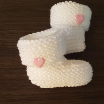 Booties baby boy or girl unisex