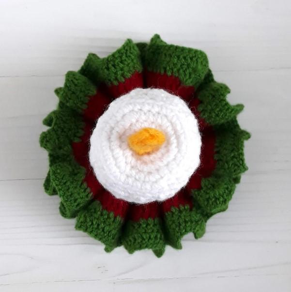 Crochet Candle Pattern: Funny Christmas Decor (PDF Pattern)