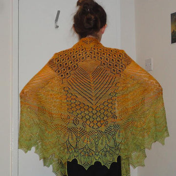 Home on the Range Lace Shawl