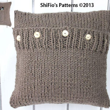 267-Super Chunky Cushions Knitting Pattern #267