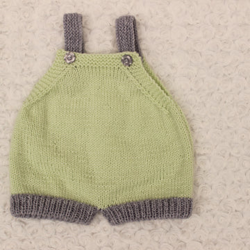 Baby Romper, Cardigan, Hat & Booties Knitting Pattern #602