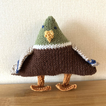 The Duck knitted soft toy
