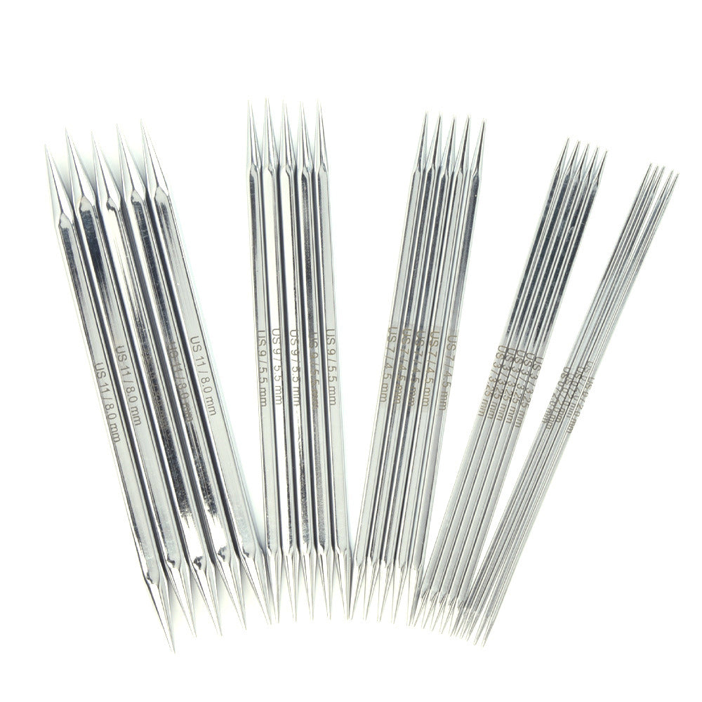 Knitter's Pride Nova Platina Cubic 6" Double Pointed Needle (set of 5)