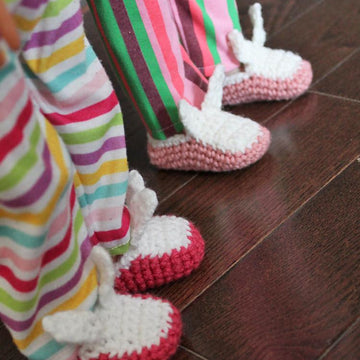 Bitty Bunny Doll Slippers