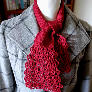 Lacy Waterfall Scarf