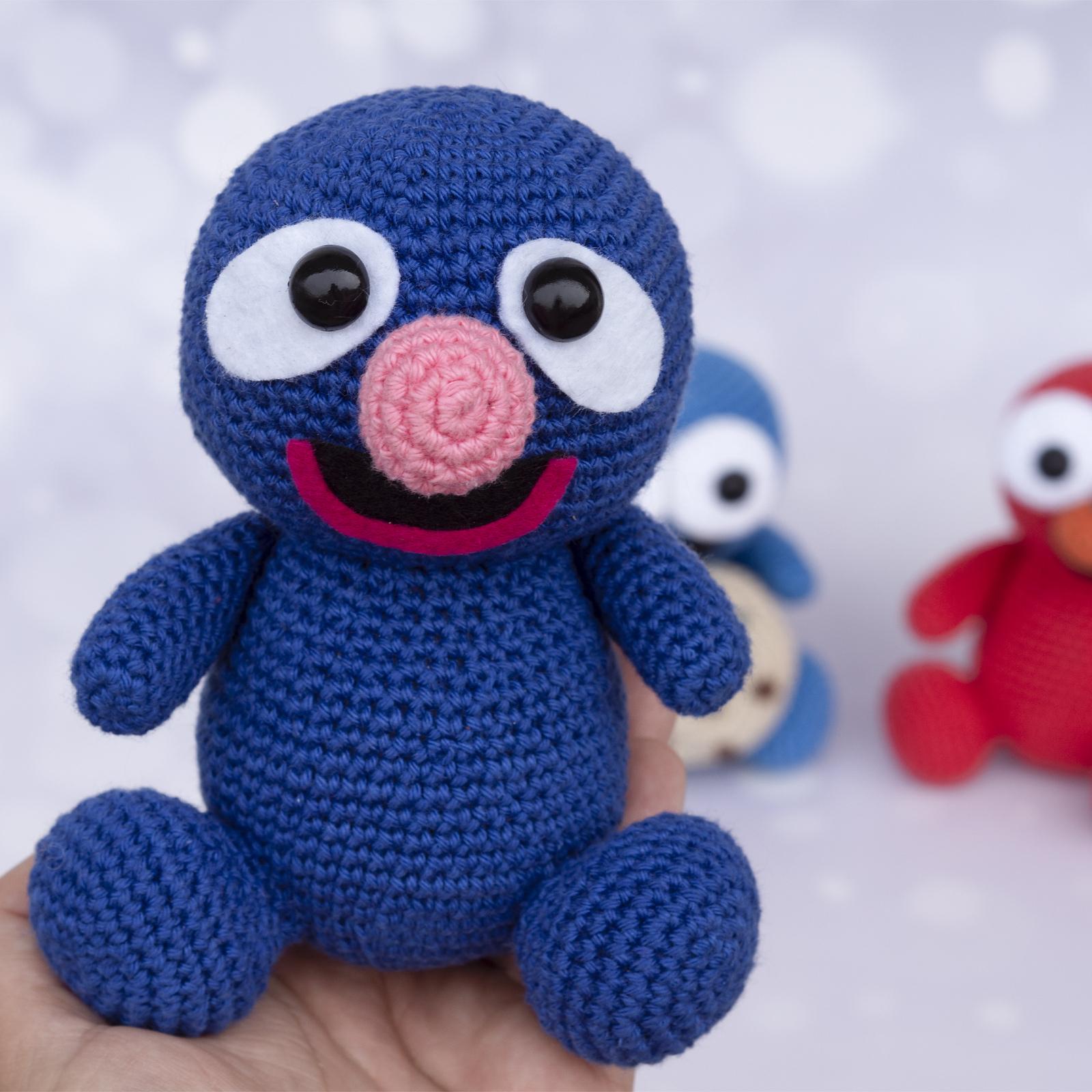 Elmo, Triki and Grover