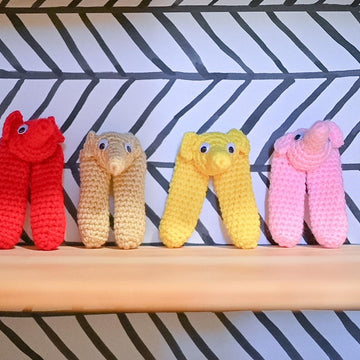 Elephant Finger Puppet