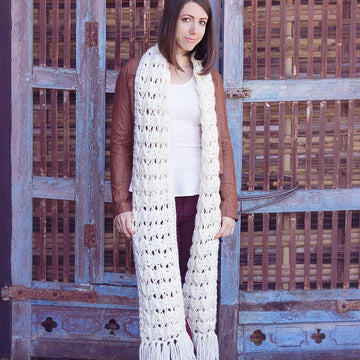 Alamos Crochet Big Scarf