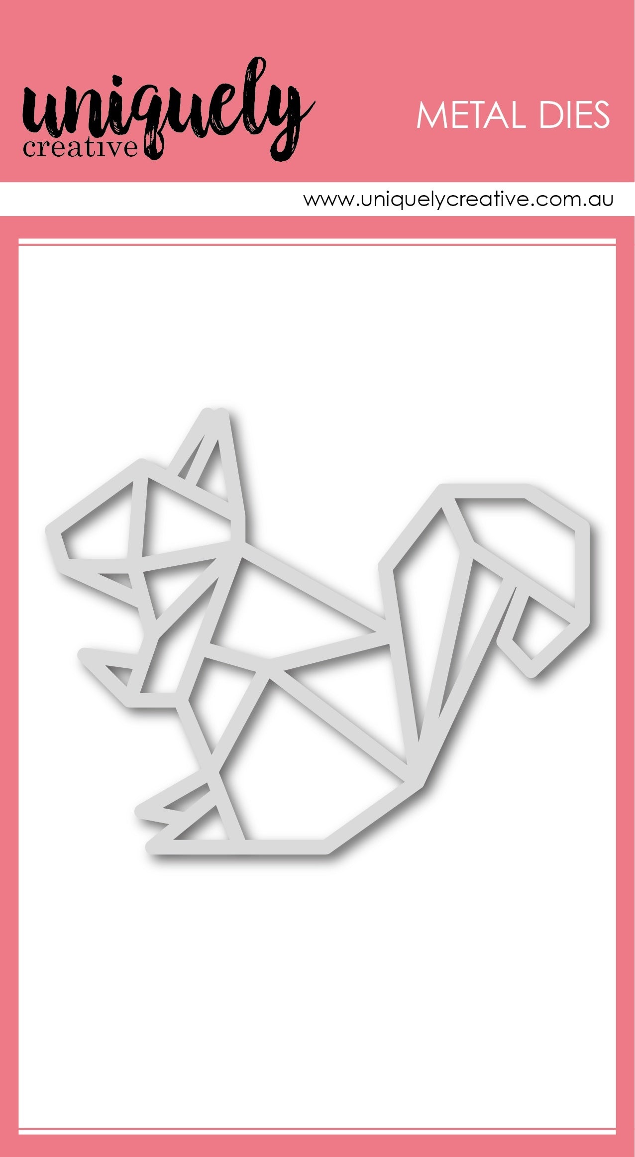 Uniquely Creative Metal Dies - Geometric Squirrel