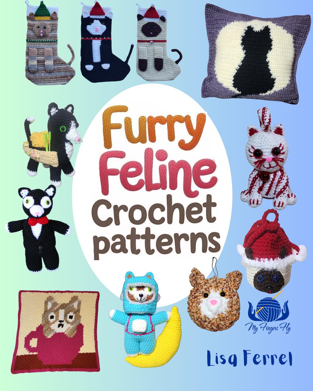 Furry Felines Crochet Patterns Ebook