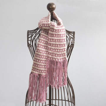 Mosaic Hat and Reversible Scarf