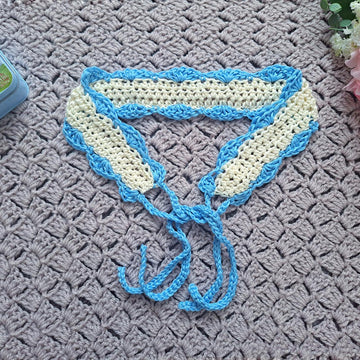 Crochet Vintage Brigitte Headband Pattern