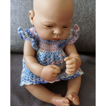 Crochet pattern for an enchanting Doll Dress