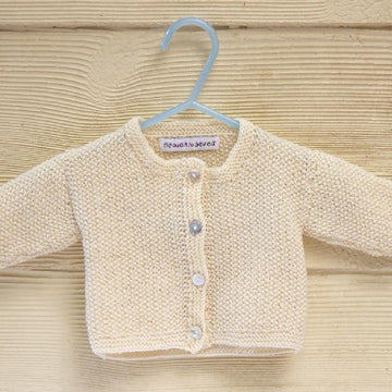Classic Moss Stitch Cardigan