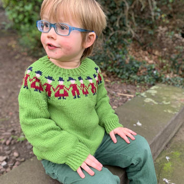 Little People Yoked Jumper