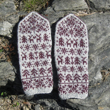 Fun in the Snow Mittens
