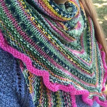 The Sock Knitter's Shawl