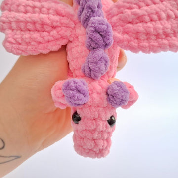 Crochet Dragon low sew pattern