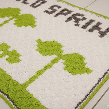 Hello Spring Bath Mat