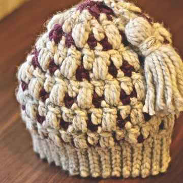 Madeleine Tasseled Beanie