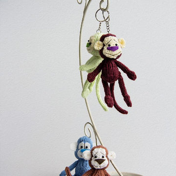 Monkeys. The symbol of new 2016 year.