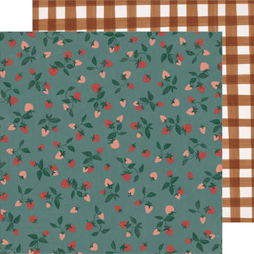 American Crafts Magical Forest Double-Sided Cardstock 12"X12" 25/Pkg - Garden